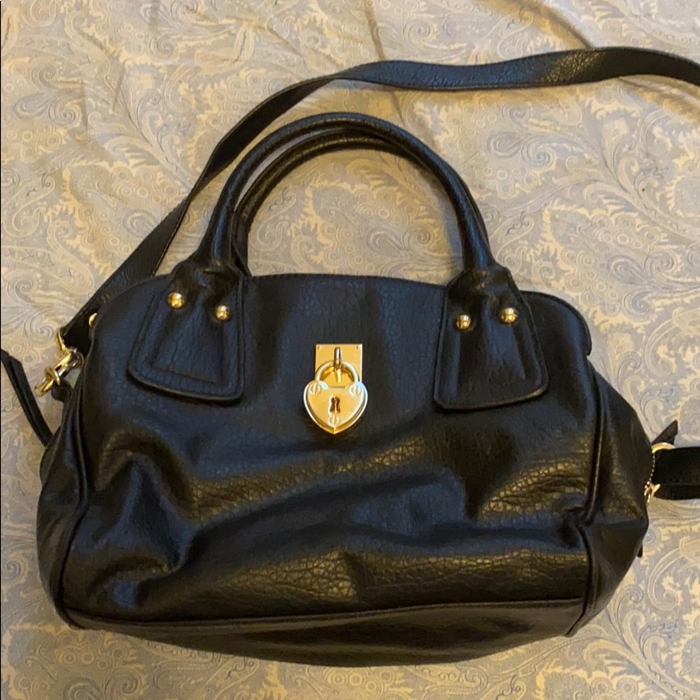 Juicy Couture Black Duffle Purse